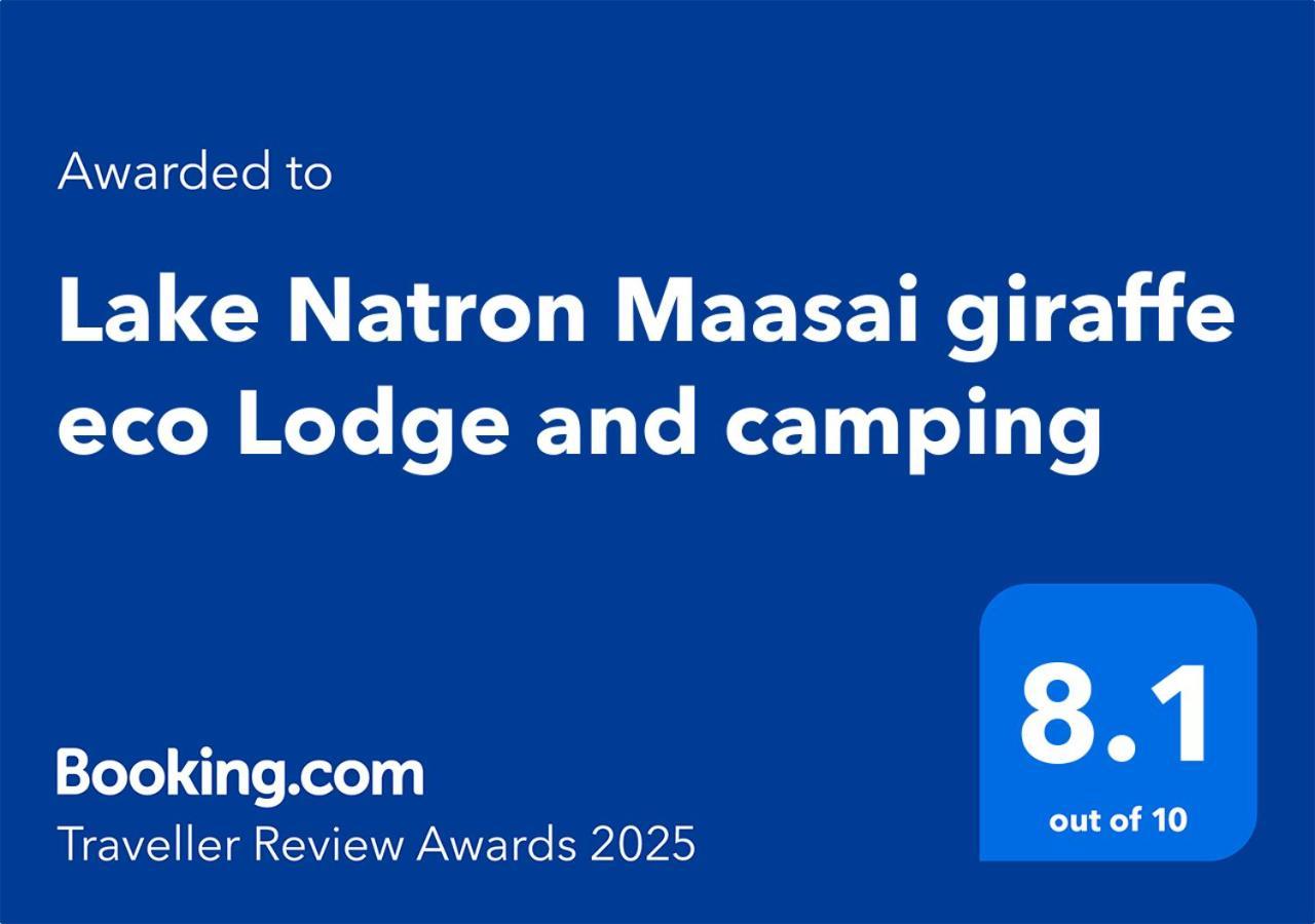 Lake Natron Maasai Giraffe Eco Lodge And Camping Mtowabaga Eksteriør bilde